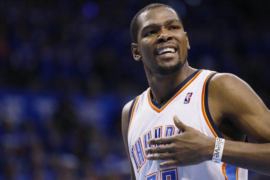 5. Basketbalista Kevin Durant – 923 milionů korun.