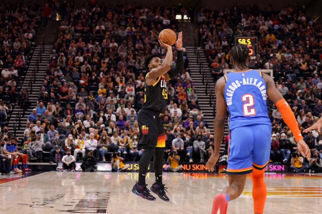 Basketbalisté Oklahomy nestačili na Utah