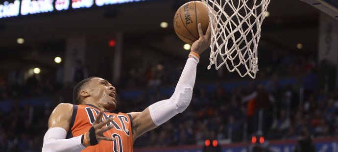 Russell Westbrook zaznamenal 40 bodů, přesto výhru neslavil