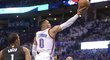 Westbrook dovedl Oklahomu k první výhře v sérii s Houstonem