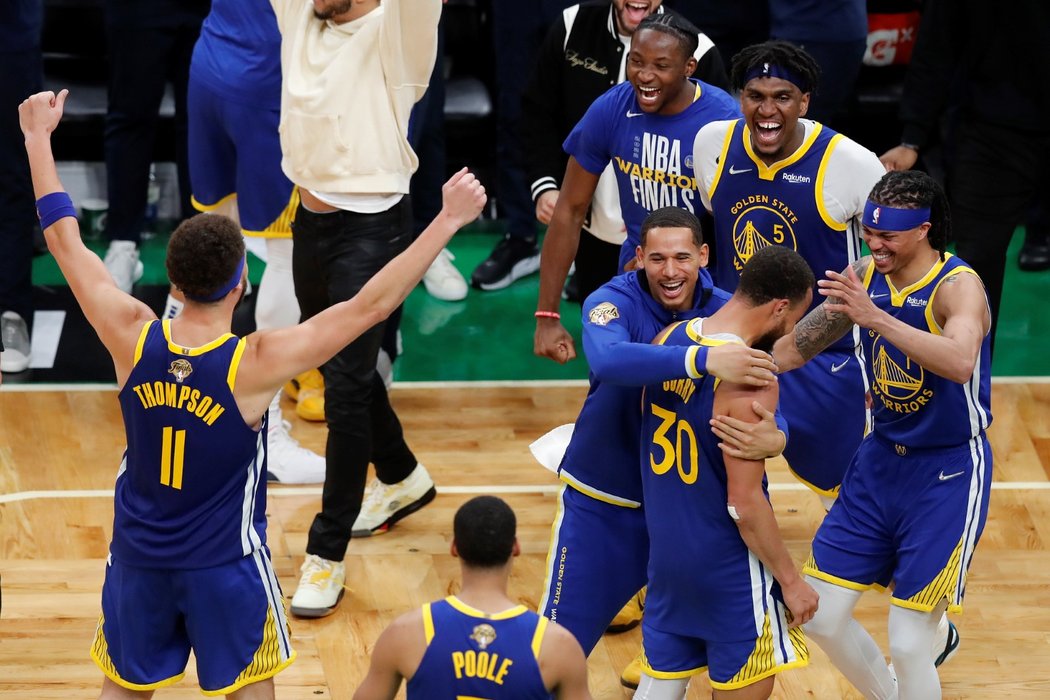 Basketbalisté Golden State dokonali vítězství ve finále play off NBA