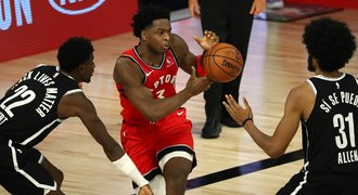 Basketbalisté Toronta srazili Brooklyn 150 body a postupují, dál jde i Boston