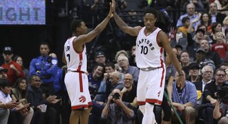 Toronto zaválelo, v NBA dosáhlo na nejvyšší výhru ve své historii