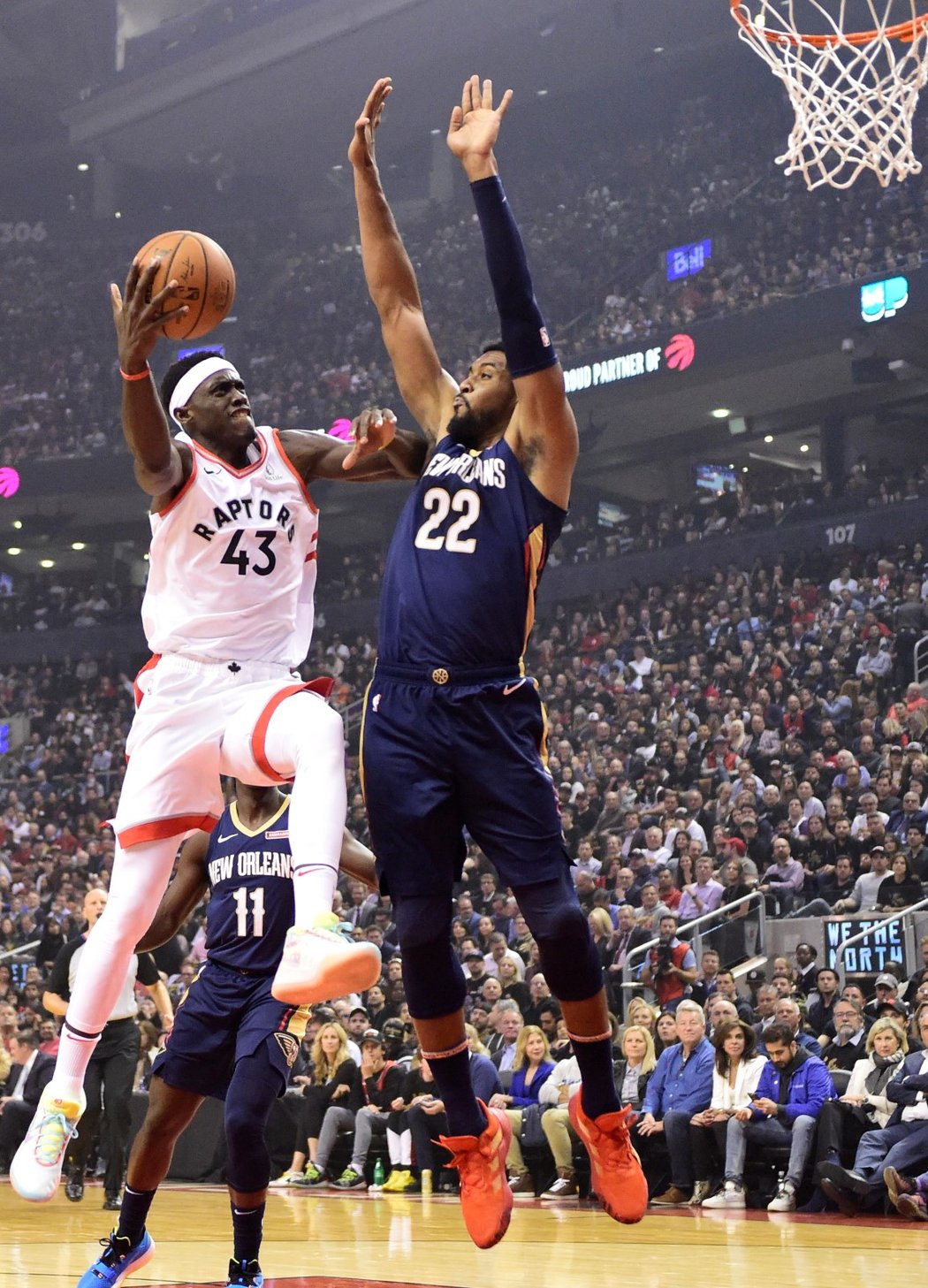 Toronto Raptors se v prvním kole nové sezony utkalo s New Orleans Pelicans