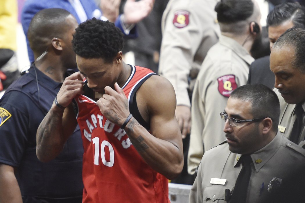 DeMar DeRozan s Torontem ovládl základní část, na Cleveland ale nestačil