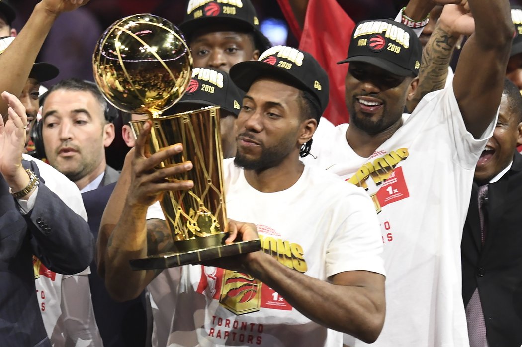 Kawhi Leonard je čerstvým šampionem NBA