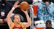 Joe Ingles střílí v zápase proti Orlandu