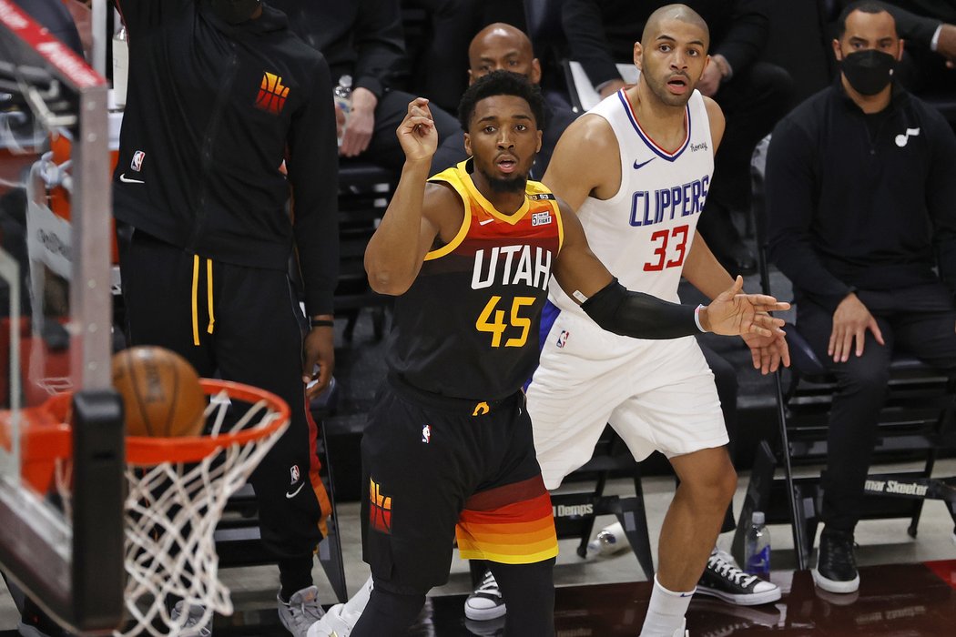 Donovan Mitchell táhl Utah k vítězství