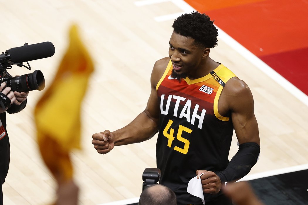 Donovan Mitchell táhl Utah k vítězství