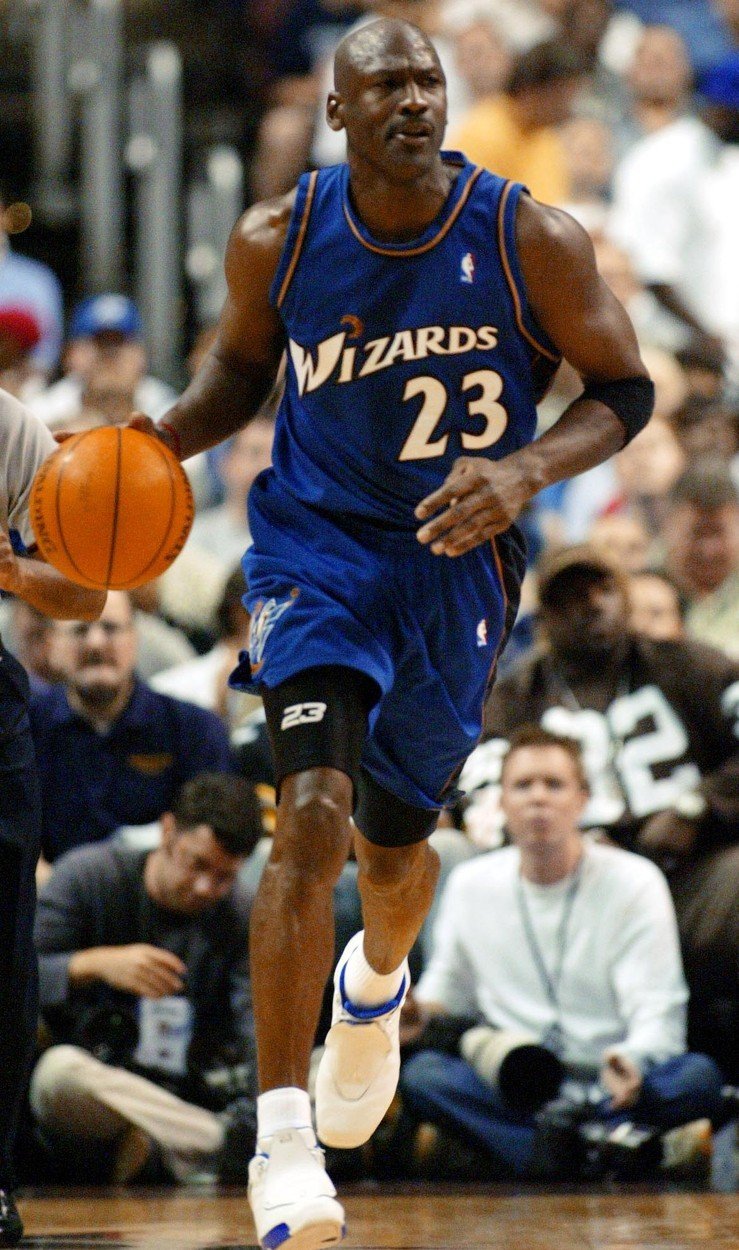 Kariéru dohrával Michael Jordan jako hráč Washingtonu