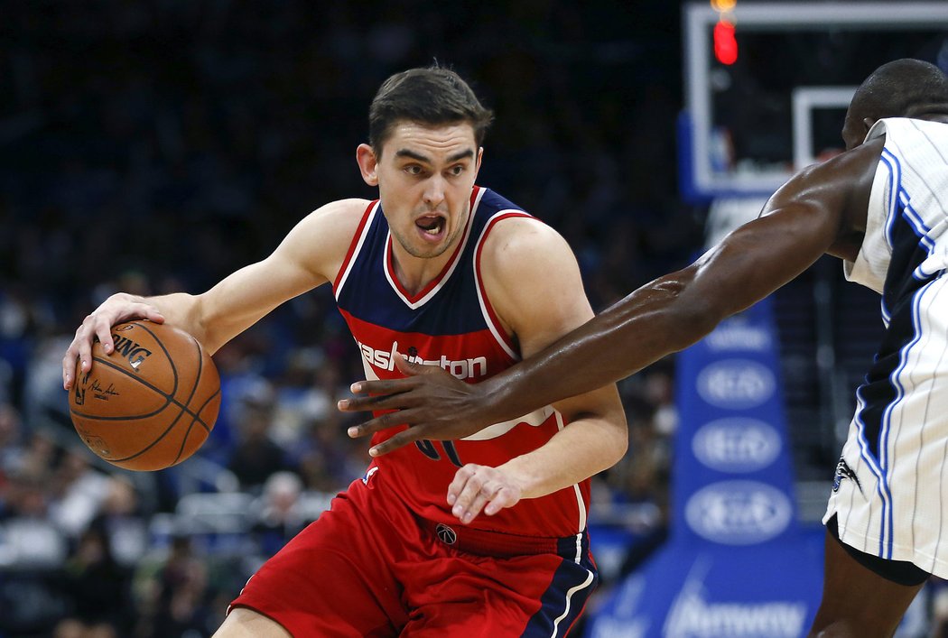 Satoranský zase v NBA boduje, Wizards to ale moc platné nebylo