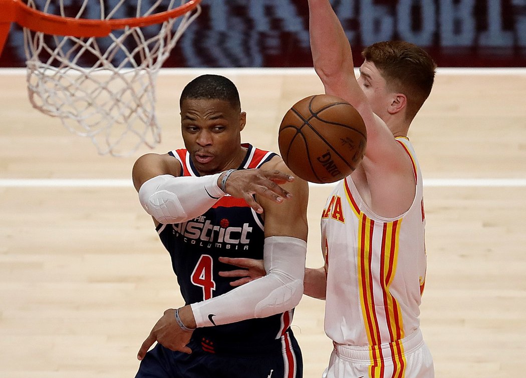 Rekord v triple double překonal Russell Westbrook výkonem v zápase s Atlantou