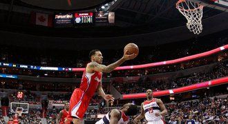 Washington bez Veselého přehrál v NBA oslabené Clippers 98:90