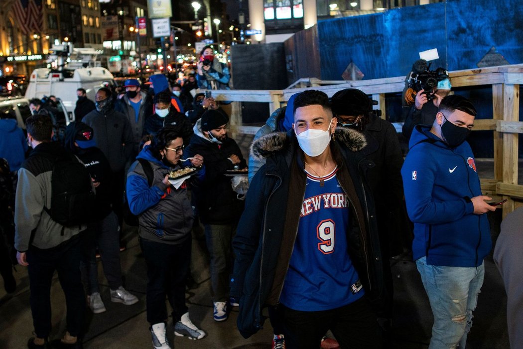 Do Madison Square Garden znovu mohou fanoušci NBA