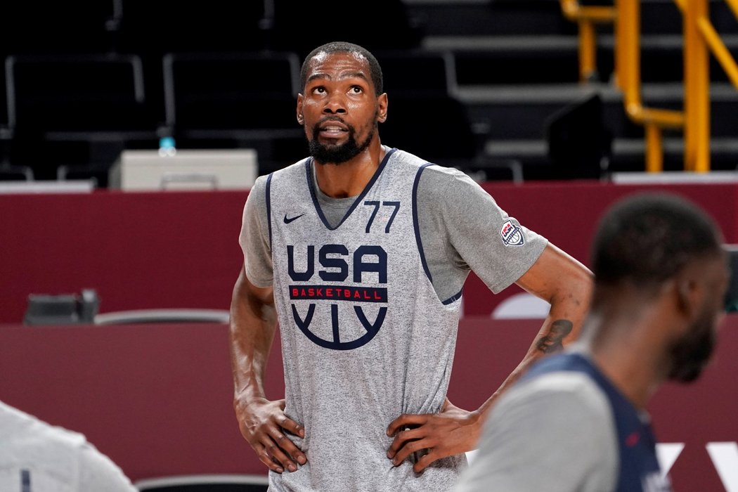 Americký basketbalista Kevin Durant již v Tokiu