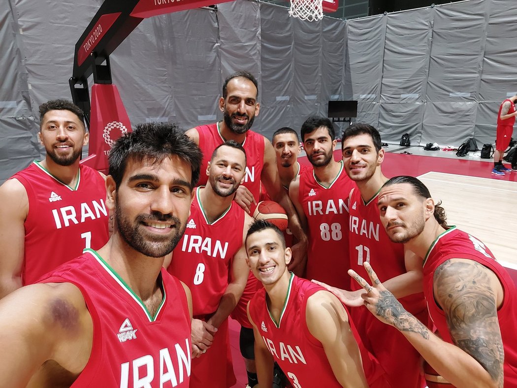 Basketbalisté Íránu jsou první soupeři českého týmu na olympiádě v Tokiu