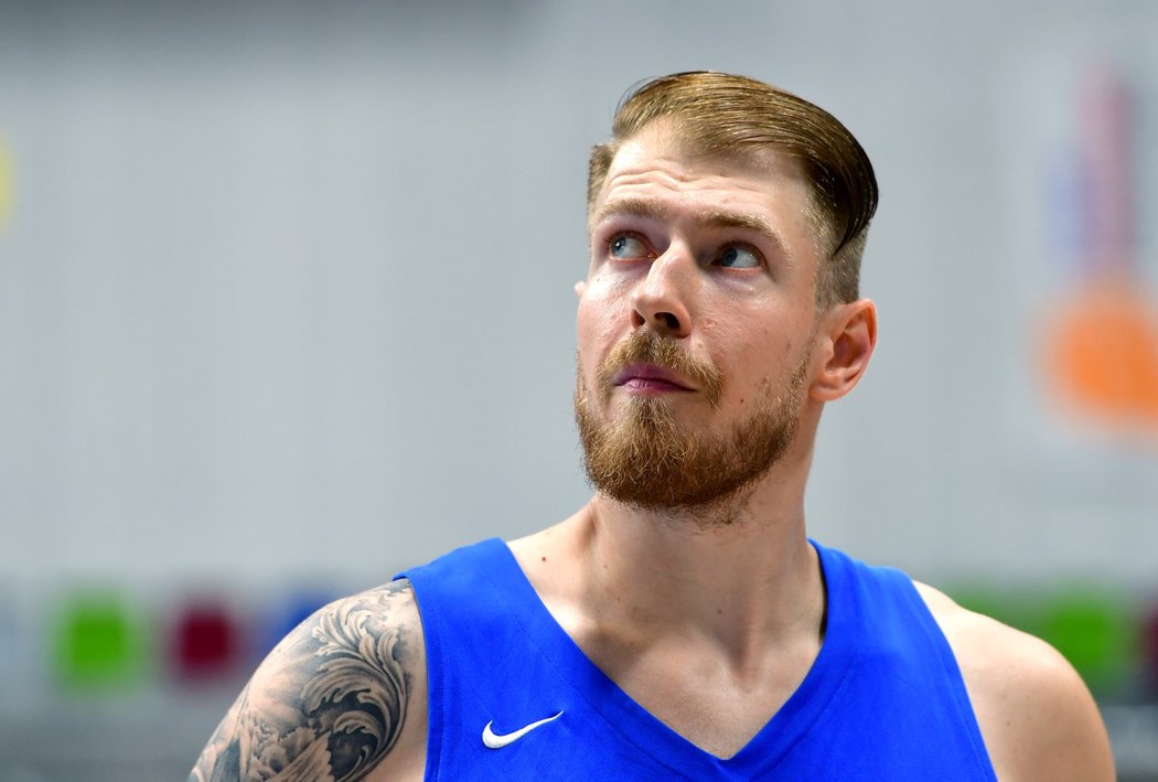 Český basketbalista Patrik Auda