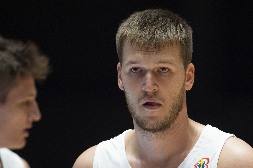 Český basketbalista Martin Peterka