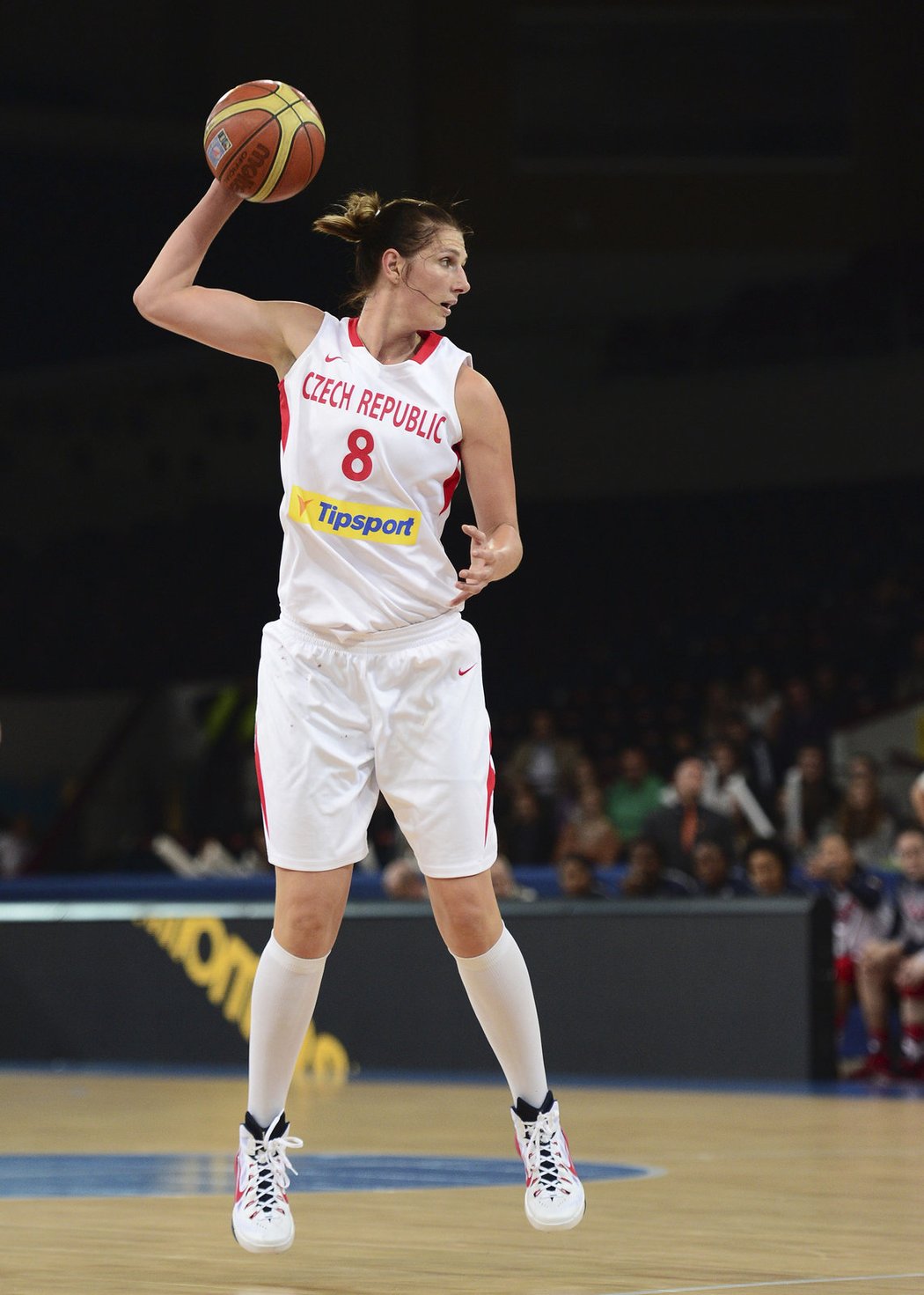 Česká basketbalistka Ilona Burgrová