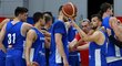 Čeští basketbalisté v přípravě na olympijskou kvalifikaci