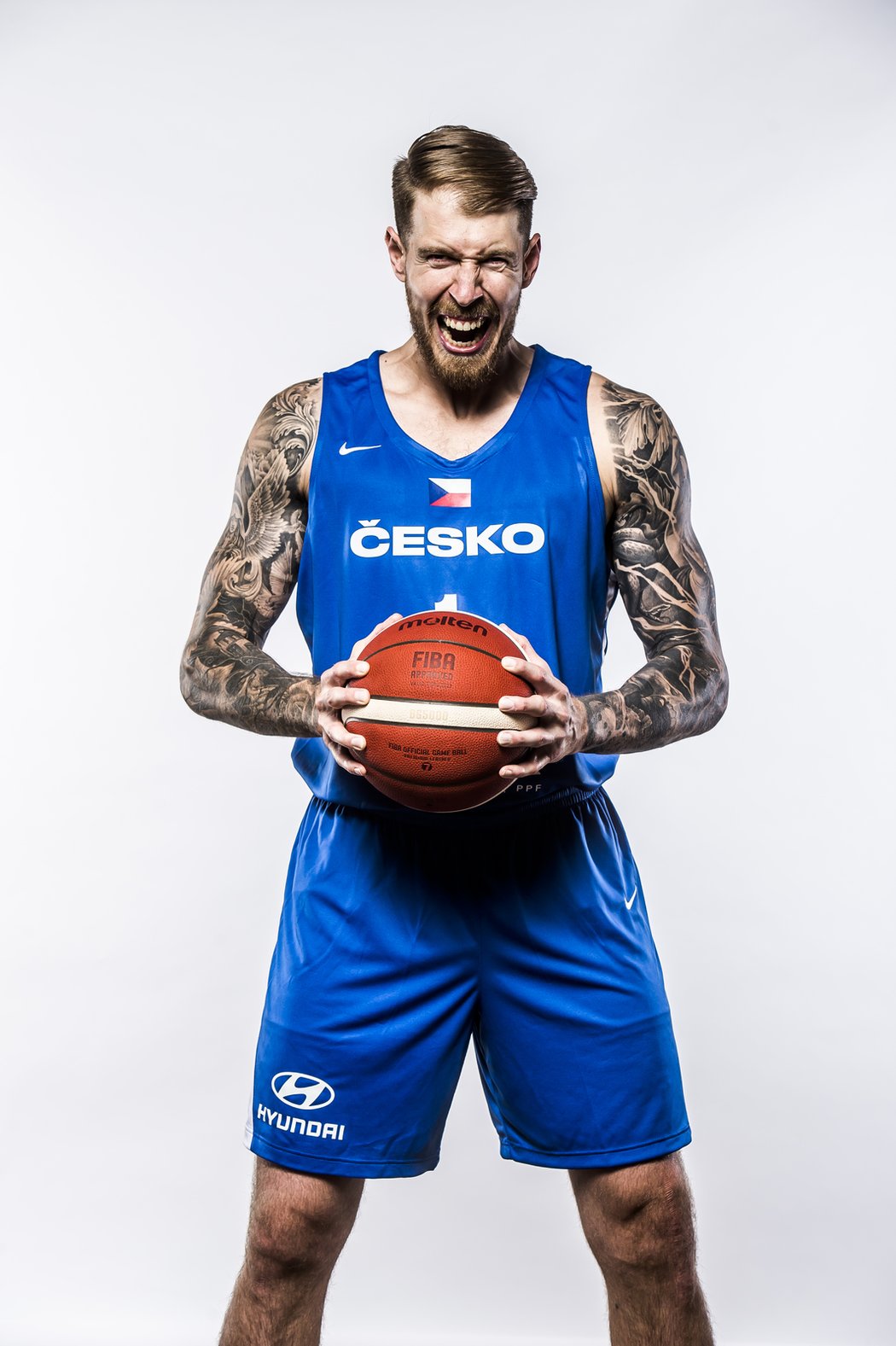 Český basketbalový reprezentant Patrik Auda