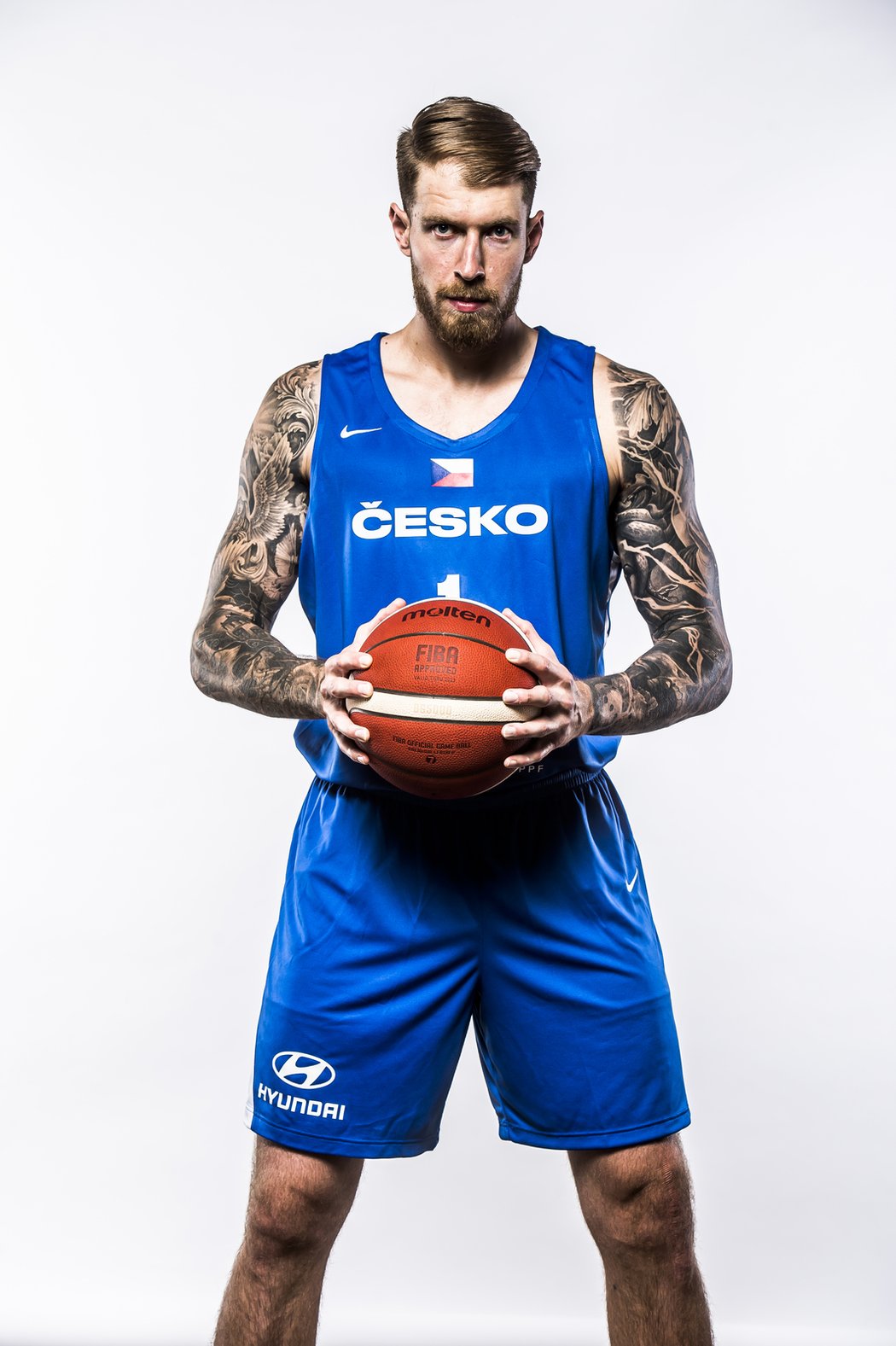 Český basketbalový reprezentant Patrik Auda