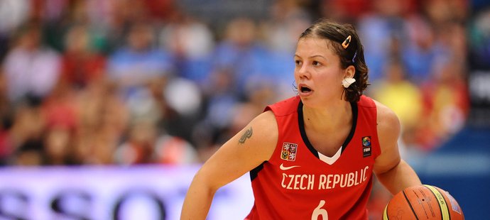 České basketbalistky druhou výhru v přípravě na mistrovství Evropy nepřidaly (ilustrační foto)