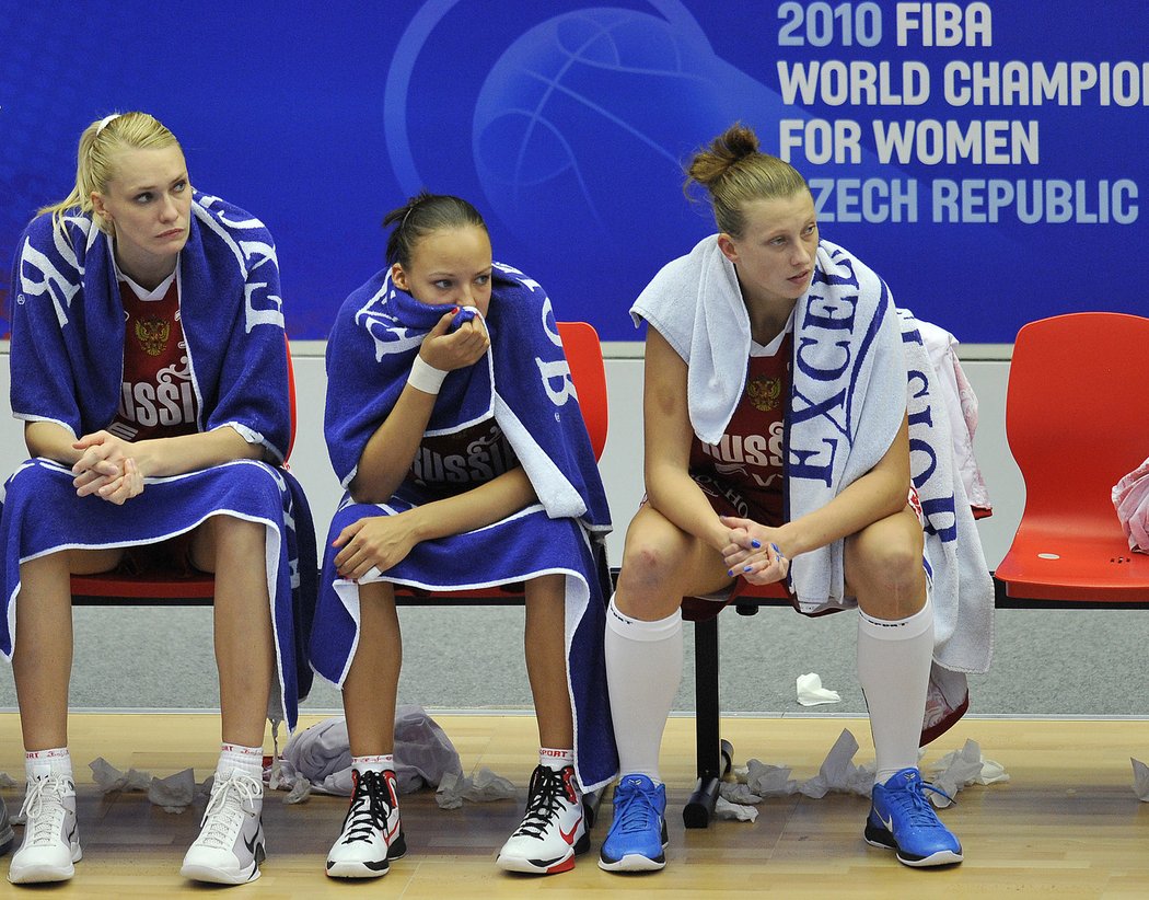 Ruské basketbalistky nevěří svým očím