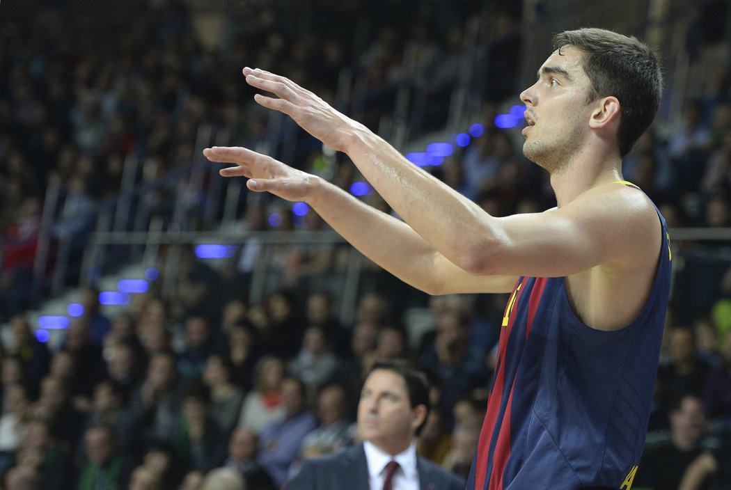 Basketbalista Tomáš Satoranský zářil v dresu Barcelony v Eurolize při utkání ve Zhořelci. Pomohl tam Kataláncům k vítězství.