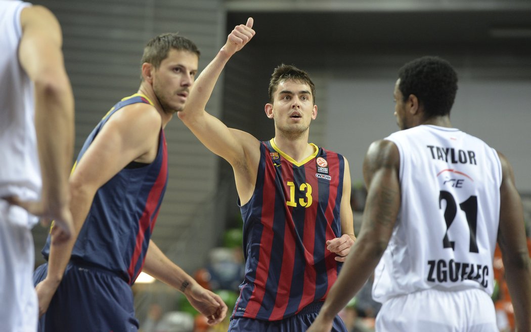 Tomáš Satoranský je jedno z hvězd basketbalové Barcelony. Potvrdil to i v duelu na palubovce Zhořelce v Eurolize.