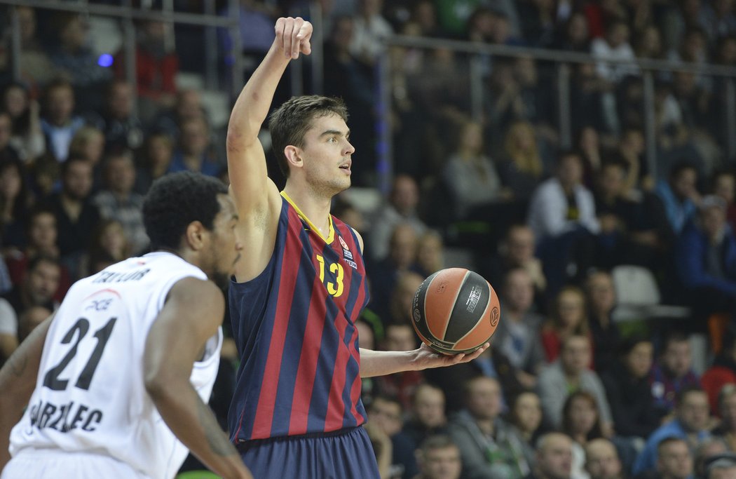 Basketbalista Tomáš Satoranský je v Barceloně spokojený. Jeho forma roste a týmu se daří.