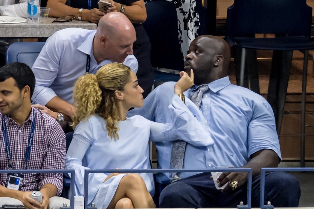 Ty můj šmudlo. Expřítelkyně legendárního basketbalisty Shaquille O&#39;Neala na tenise.