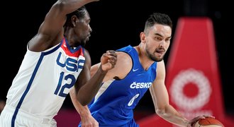 Česko - USA 84:119. Dobrý start, pak prohra a konec na LOH po skupině