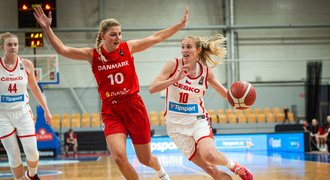 Třetí kvalifikační výhra. Basketbalistky v bublině porazily i Dánsko