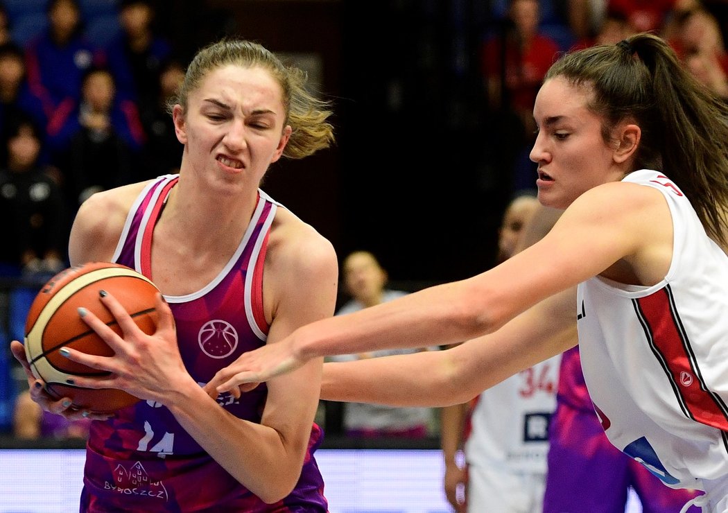 Nymburské basketbalistky nestačily v 1. kole Evropského poháru FIBA na polskou Bydhošť