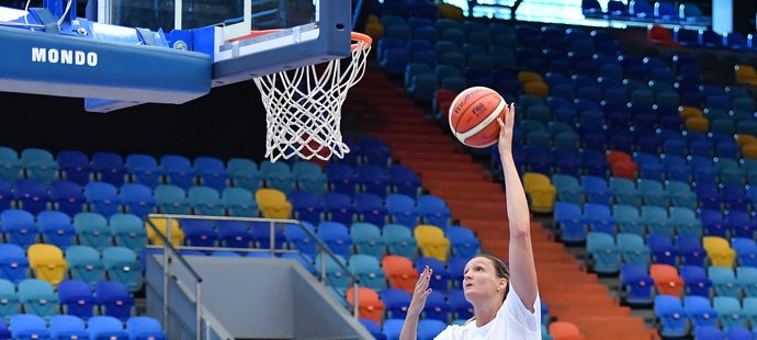 České basketbalistky se před mistrovstvím Evropy připravují v Hradci Králové