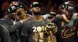 Dojatý Lebron James slaví historický titul NBA pro Cleveland