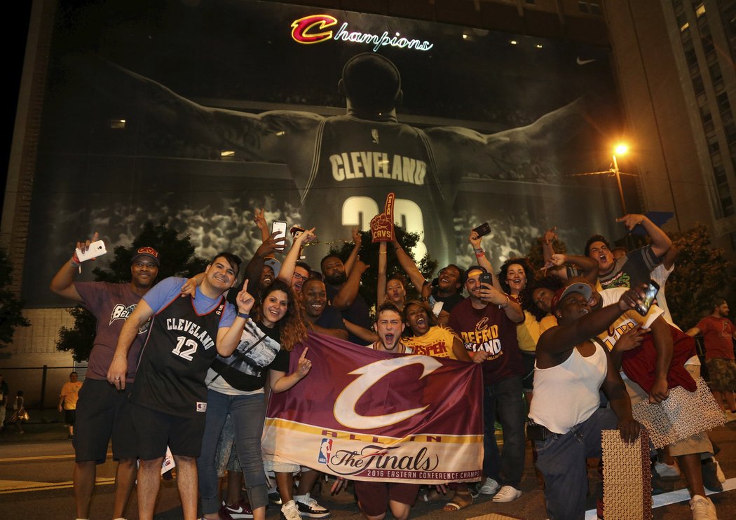 Cleveland se poprvé v historii stal šampionem basketbalové NBA