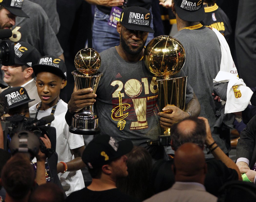Cleveland se poprvé v historii stal šampionem basketbalové NBA