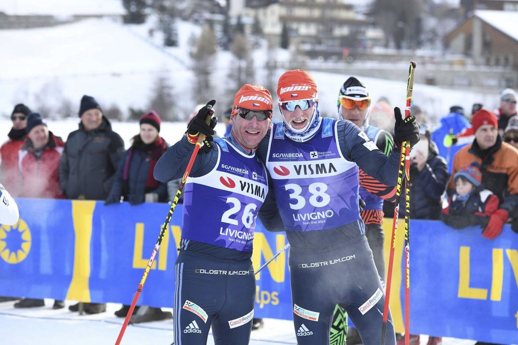 Jan Šrail a Lukáš Bauer měli důvod k úsměvům