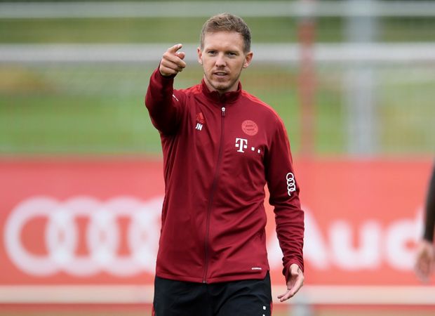 Trenér Bayernu Mnichov Julian Nagelsmann Trenér Bayernu Mnichov Julian Nagelsmann
