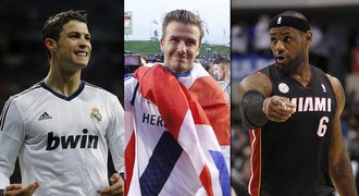 Ronaldo, nebo Beckham? TOP 10 nejvlivnějších sportovců na internetu