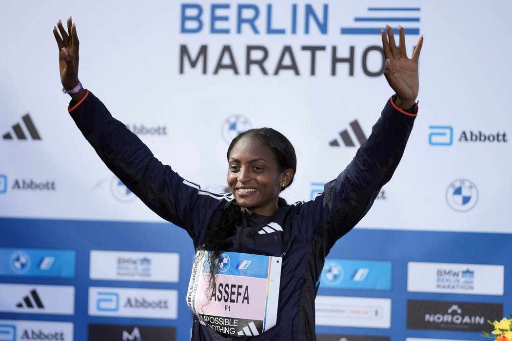 Tigist Assefaová překonala světový rekord