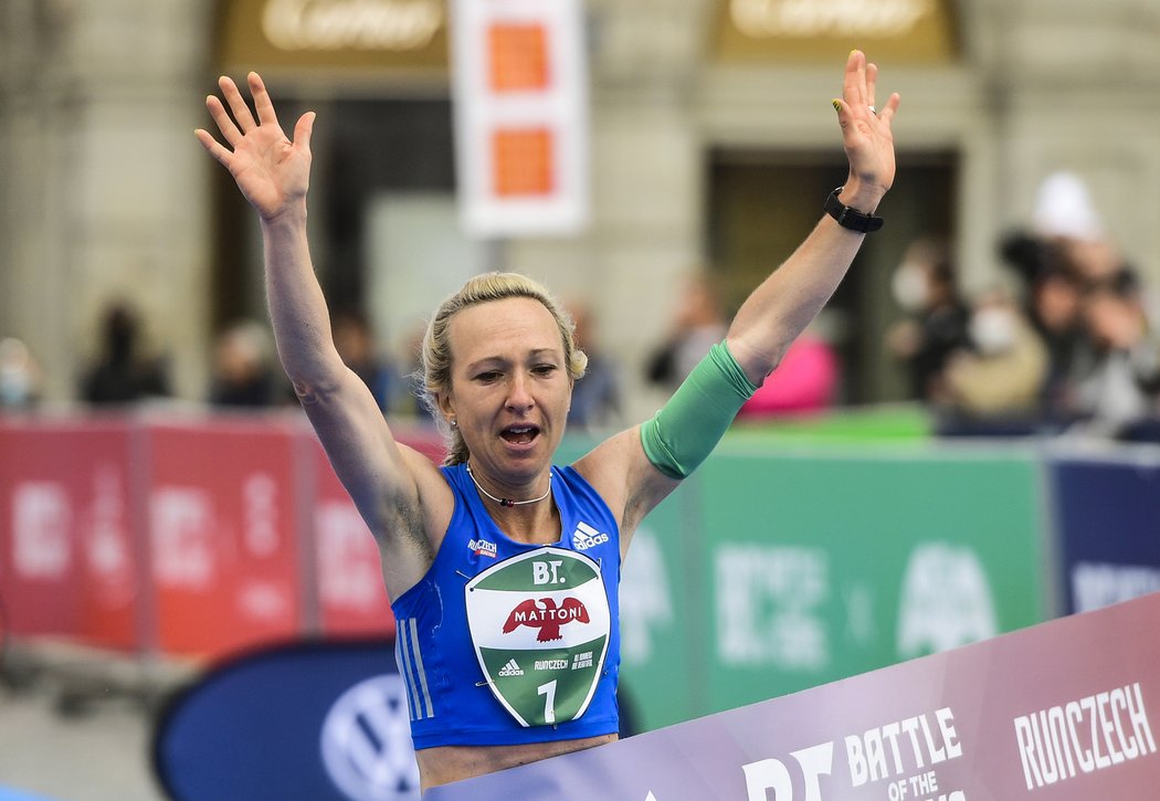 Česká elitní maratonkyně Eva Vrabcová-Nývltová