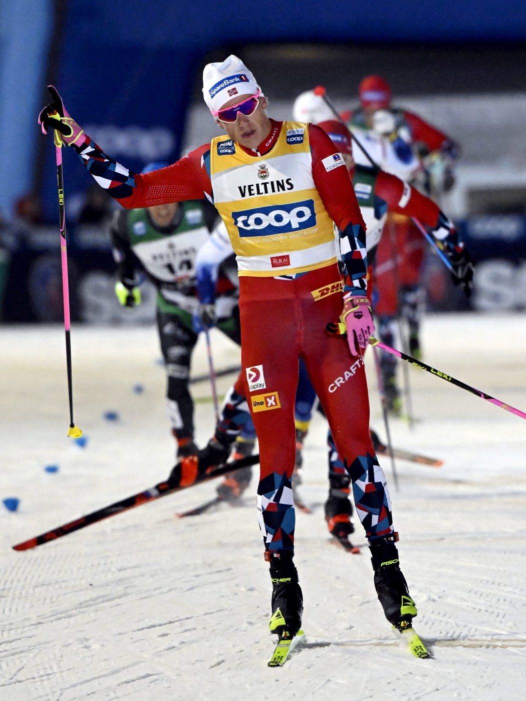 Johannes Hoesflot Klaebo ovládl i druhý sprint SP