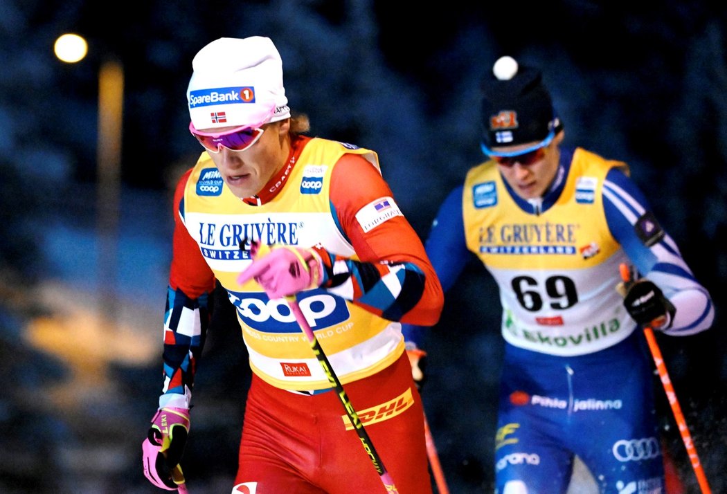 Johannes Hoesflot Klaebo ovládl i druhý sprint SP