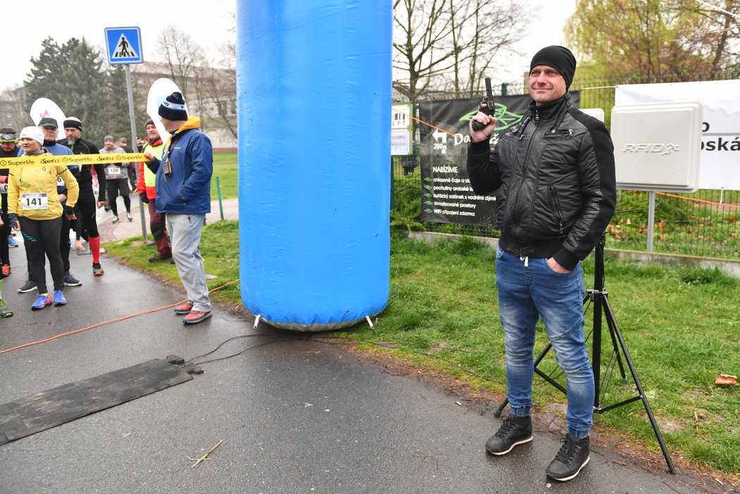 Martin Lukeš odstartoval závod Superlife v Ostravě