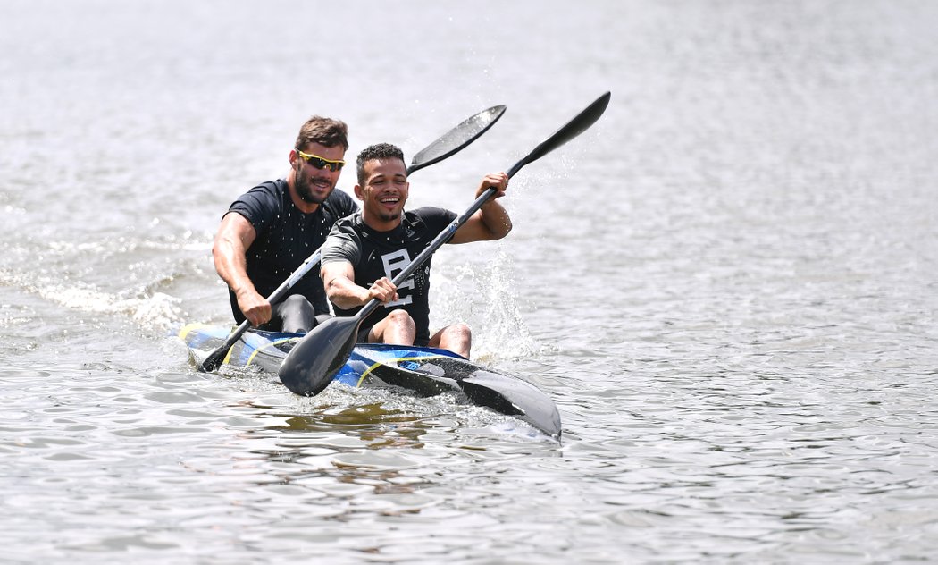 Ben si vepředu nevedl špatně, záda mu jistil olympijský medailista