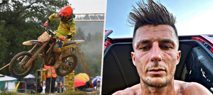 Úspěšný motokrosař Bence Szvoboda utrpěl v Česku vážné zranění hlavy