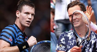 Konec pestrobarevných úborů! Berdych se převlékl do tří pruhů